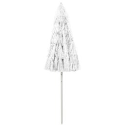 PARASOL PLAŻOWY W HAWAJSKIM STYLU BIAŁY 240CM