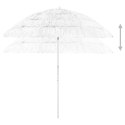 PARASOL PLAŻOWY W HAWAJSKIM STYLU BIAŁY 240CM