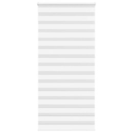 ROLETA ZEBRA BIAŁA SZEROKOŚĆ TKANINY 95,9CM POLIESTER