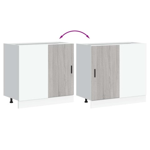 SZAFKA KUCHENNA DOLNA "LYON" SONOMA Z DREWNA KLEJONEGO