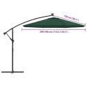 ZAMIENNE POKRYCIE PARASOLA OGRODOWEGO ZIELONE 300CM 8 ŻEBER