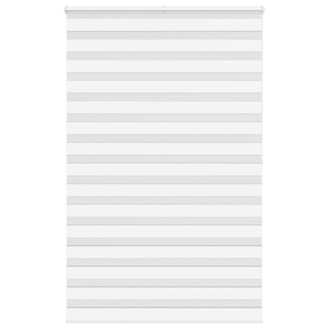 ROLETA ZEBRA BIAŁA SZEROKOŚĆ TKANINY 135,9CM POLIESTER