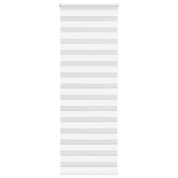 ROLETA ZEBRA BIAŁA SZEROKOŚĆ TKANINY 65,9CM POLIESTER