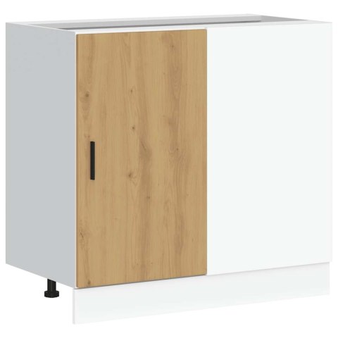 SZAFKA KUCHENNA DOLNA "LYON" Z DREWNA LITEGO DĄB ARTISAN