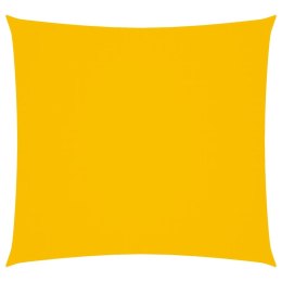 KWADRATOWY ŻAGIEL OGRODOWY TKANINA OXFORD 4X4M ŻÓŁTY