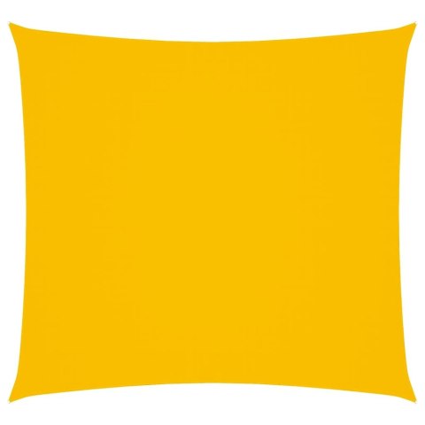 KWADRATOWY ŻAGIEL OGRODOWY TKANINA OXFORD 4X4M ŻÓŁTY