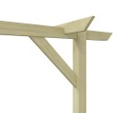 PERGOLA OGRODOWA 410X 40X 203CM DREWNO