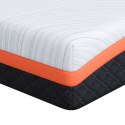 VidaXL Materace Biały, Szary 80 x 200 cm