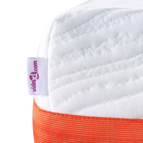 VidaXL Materace Biały, Szary 80 x 200 cm