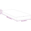 MATERACE BIAŁY SZARY 90X 200CM