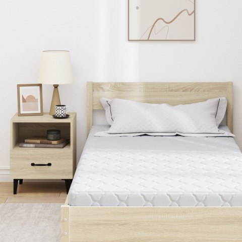 MATERACE BIAŁY 200X 120CM 100% MATERIAŁ POLIESTROWY