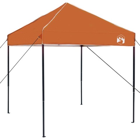 NAMIOT OCHRONNY POMARAŃCZOWY 200X200CM TKANINA OXFORD