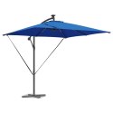 VidaXL Parasol banana na wysięgniku Niebieski 249 x 249 x 250 cm