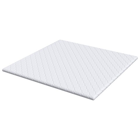 VidaXL Podkłady na materac Biały 180 x 200 cm Poliester bez kleju