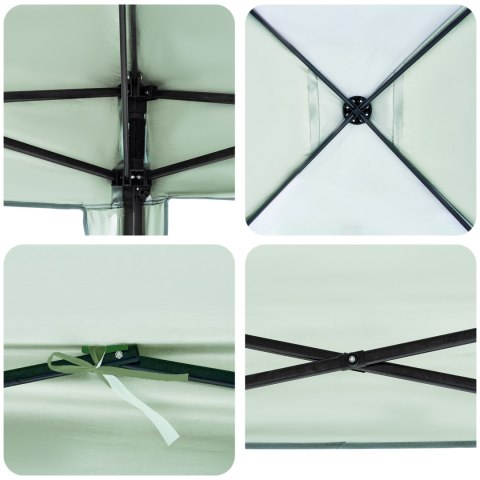 NAMIOT OCHRONNY ZIELONY 300X300X227 / 236 / 245CM