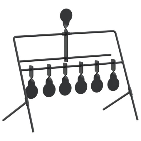 CEL DO STRZELANIA CZARNY 40X 34X 53CM STAL