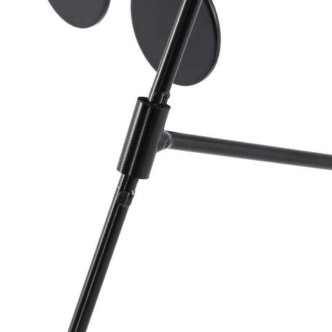 CEL DO STRZELANIA CZARNY 40X 34X 53CM STAL