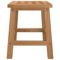 STOŁEK 29X22,5X25,5CM LITE DREWNO ORZECHOWE