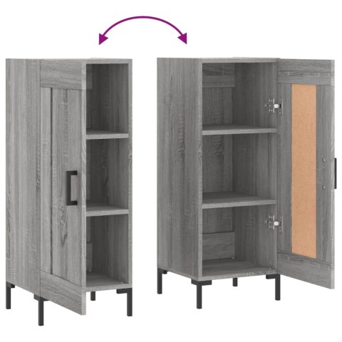 SZAFKA SZARY DĄB SONOMA 34,5X34X90CM