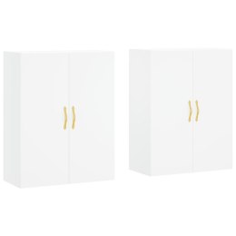 SZAFKI WISZĄCE BIAŁE 2 SZT. 69,5X34X90CM