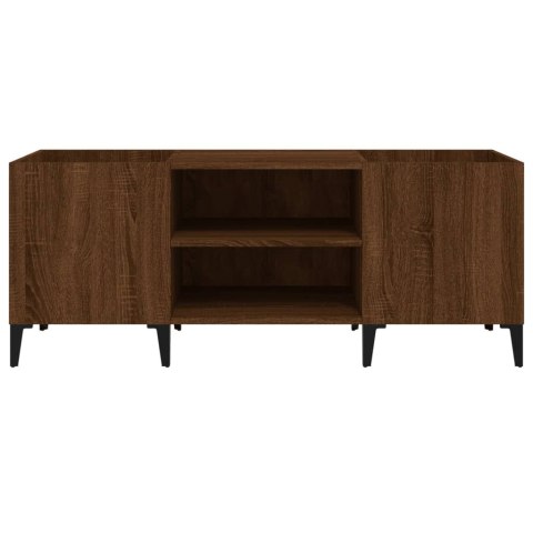 SZAFKA NA PŁYTY BRĄZOWY DĄB 121X38X48CM