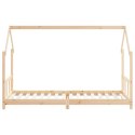RAMA ŁÓŻKA DLA DZIECI 90X200CM DREWNO SOSNOWE