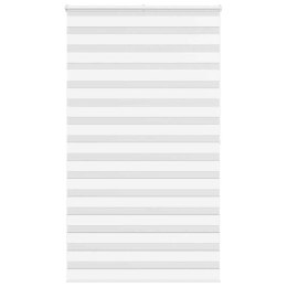 ROLETA ZEBRA BIAŁA SZEROKOŚĆ TKANINY 115,9CM POLIESTER