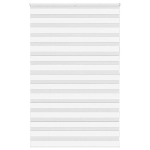 ROLETA ZEBRA BIAŁA SZEROKOŚĆ TKANINY 145,9CM POLIESTER