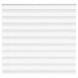 ROLETA ZEBRA BIAŁA SZEROKOŚĆ TKANINY 155,9CM POLIESTER