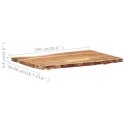 BLAT LITE DREWNO AKACJOWE 100X(50-60)X3,8CM