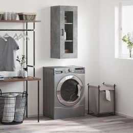 SZAFKA WISZĄCA SZAROŚĆ BETONU 34,5X34X90CM