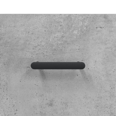 WYSOKA SZAFKA SZAROŚĆ BETONU 34,5X34X180CM