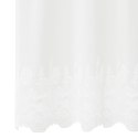 FIRANKA KORONKOWA Z ZASŁONAMI BIAŁY 750X 220CM POLIESTER