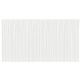 FIRANKA KORONKOWA Z ZASŁONAMI BIAŁY 750X 240CM POLIESTER