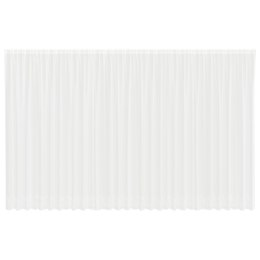 FIRANKA KORONKOWA Z ZASŁONAMI BIAŁY 750X 280CM POLIESTER