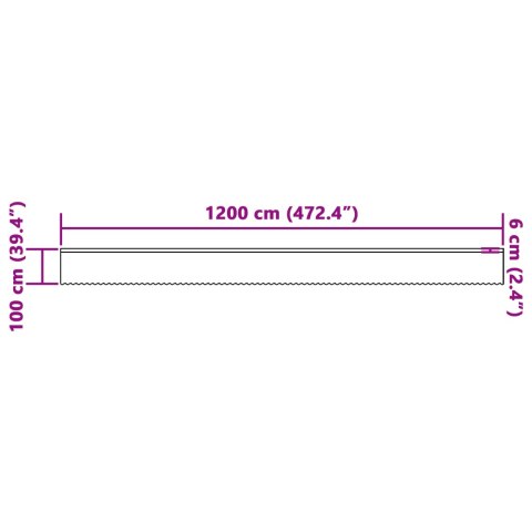 FIRANKA KORONKOWA Z ZASŁONAMI KWIATOWY BIAŁY 1200X 100CM POLIESTER