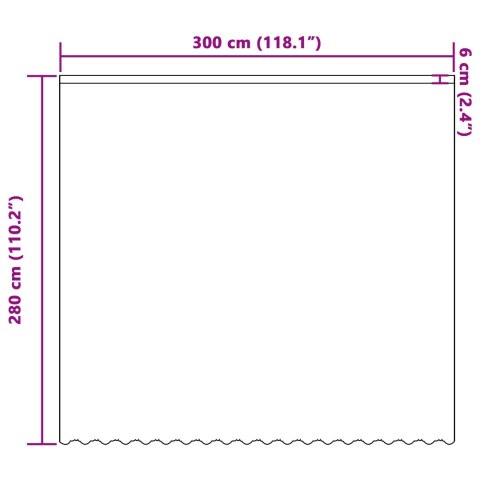 FIRANKA KORONKOWA Z ZASŁONAMI KWIATOWY BIAŁY 300X 280CM POLIESTER
