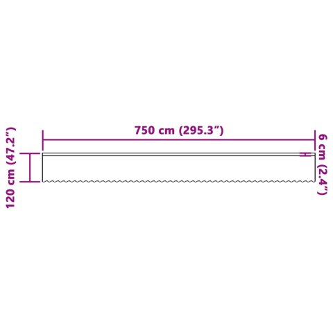 FIRANKA KORONKOWA Z ZASŁONAMI KWIATOWY BIAŁY 750X 120CM POLIESTER