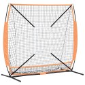 BASEBALL I SOFTBALL CZARNY 180X 90X 153CM POLIESTER