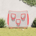 BASEBALL I SOFTBALL CZARNY 214.5X 89.5X 181CM POLIESTER