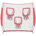 BASEBALL I SOFTBALL CZARNY 214.5X 89.5X 181CM POLIESTER