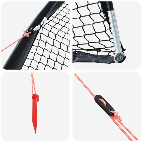 BASEBALL I SOFTBALL CZARNY 702X 369,5X 243,5CM POLIESTER