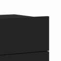 SZAFKA NOCNA CZARNA 40X30X30CM