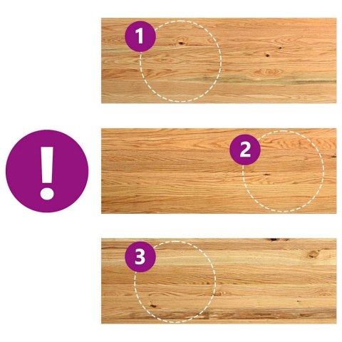 PARAPETY 2 SZT. JASNOBRĄZOWY 110X40X2CM LITE DREWNO DĘBOWE