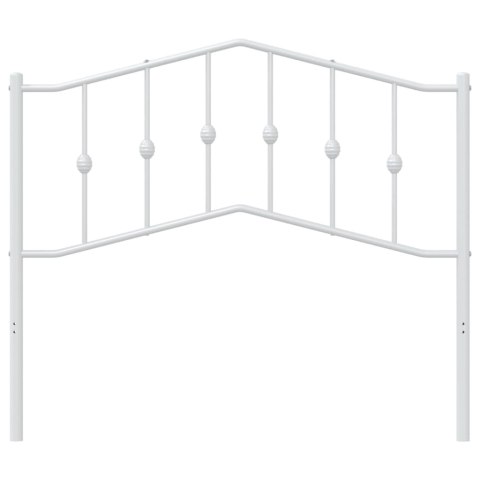 METALOWE WEZGŁOWIE BIAŁE 107CM