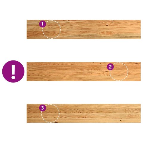 PARAPETY 2 SZT. JASNOBRĄZOWY 120X20X2CM LITE DREWNO DĘBOWE