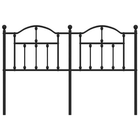 METALOWE WEZGŁOWIE CZARNE 135CM