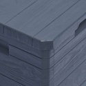 SKRZYNIA OGRODOWA 90 L ANTRACYTOWA