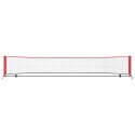 SIATKA TENISOWA CZARNO-CZERWONY 494.5X 90X 87CM POLIESTER