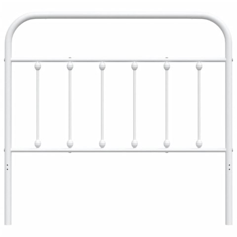 METALOWE WEZGŁOWIE BIAŁE 107CM